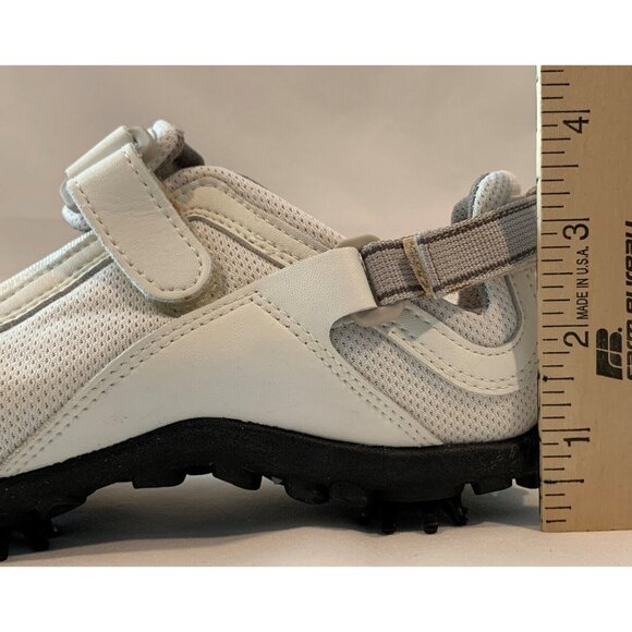 Footjoy LoPro Collection Womens 6M Soft Spike Golf Shoes White Leather Mesh - Picture 14 of 16